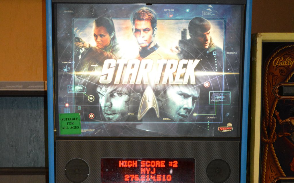 Star Trek pinball machine